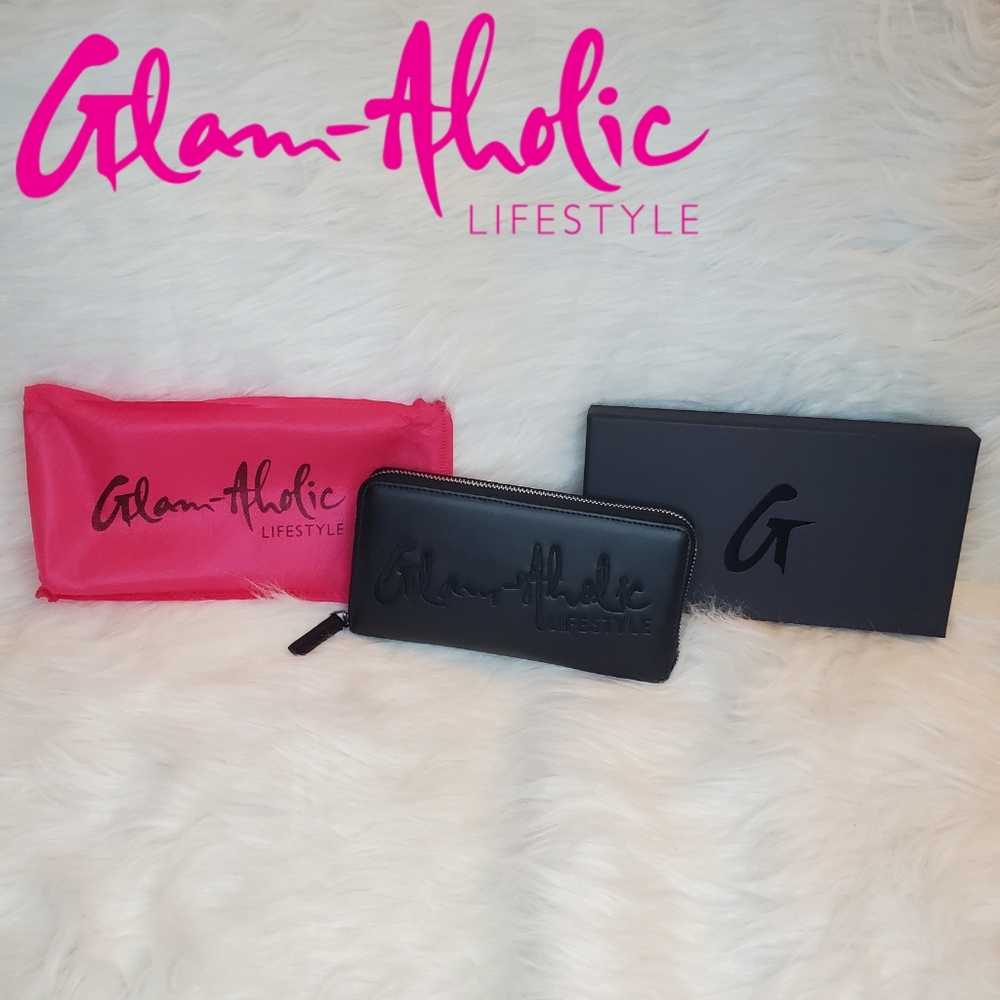 SIGNATURE LOGO STANDARD WALLET BLACK